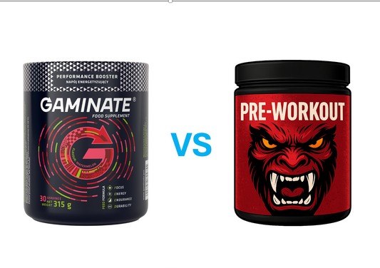 Gaminate Mental Energy vs. przedtreningówki – kiedy warto wybrać nasz produkt na trening?