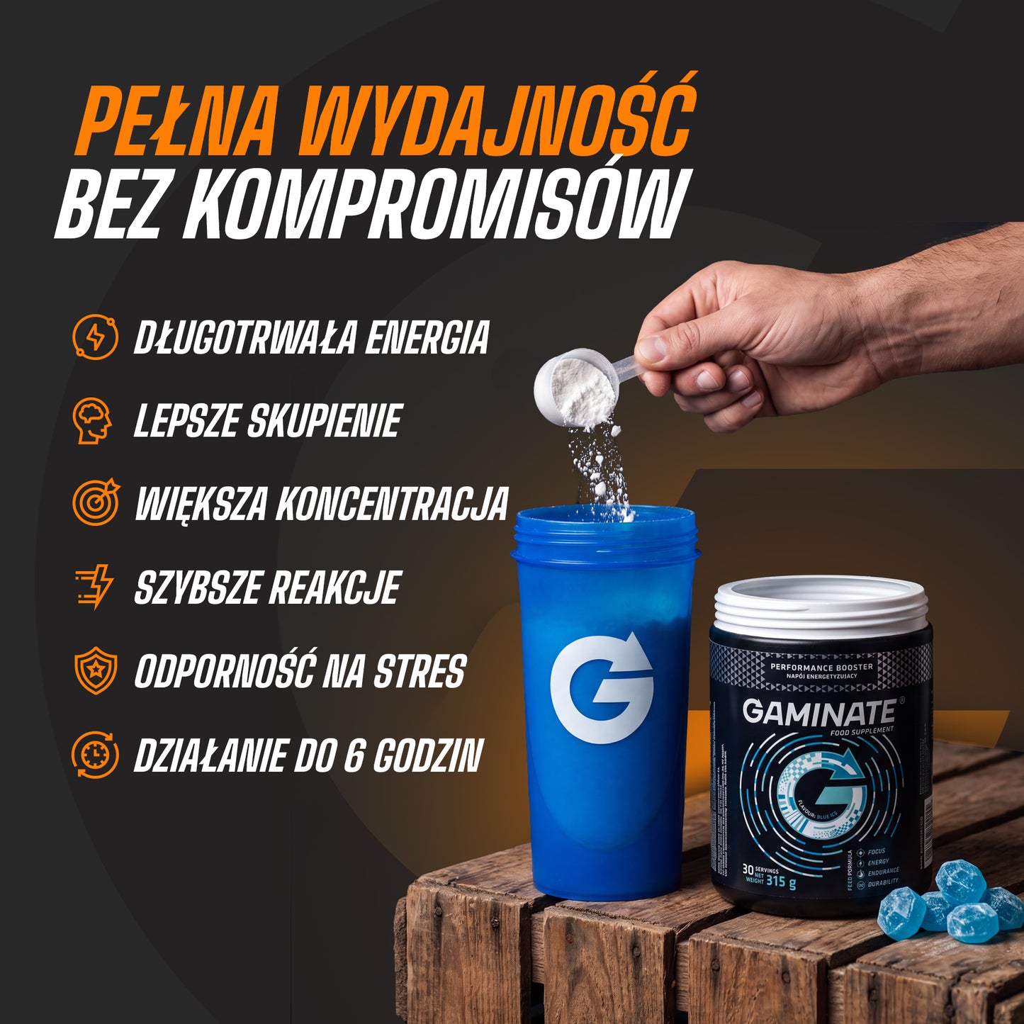 Energetyzująca odżywka dla mózgu - PROMOCJA! - Shaker za 1 zł!