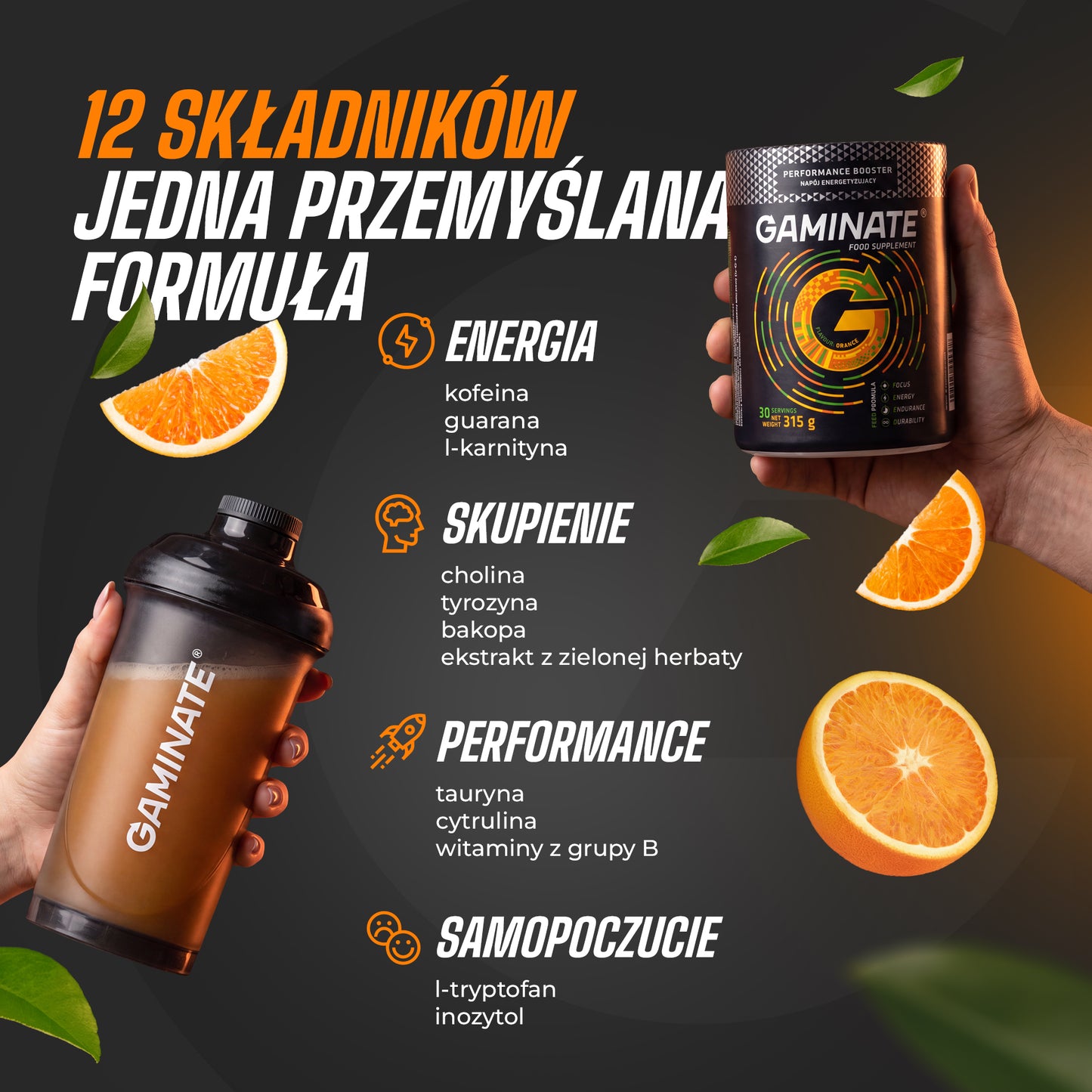 Energetyzująca odżywka dla mózgu - PROMOCJA! - Shaker za 1 zł!