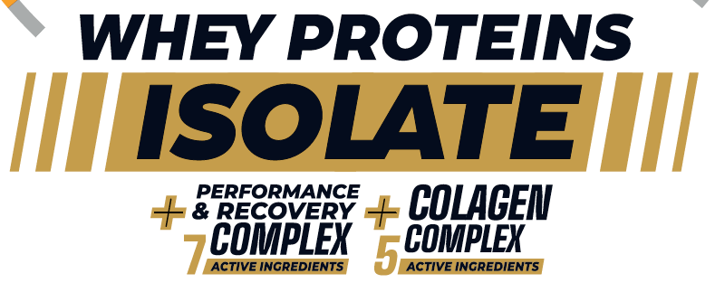 ISOLATE + COLLAGEN COMPLEX + PERFORMANCE & RECOVERY COMPLEX